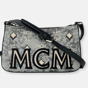 BRAND NEW MCM Jacquard Shoulder/ Crossbody Bag NWT